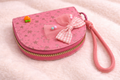 Starry Bow Mini Wallet Pouch for Girls & Women